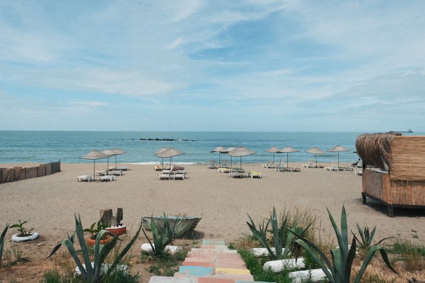 plage de la mer noire en turquie